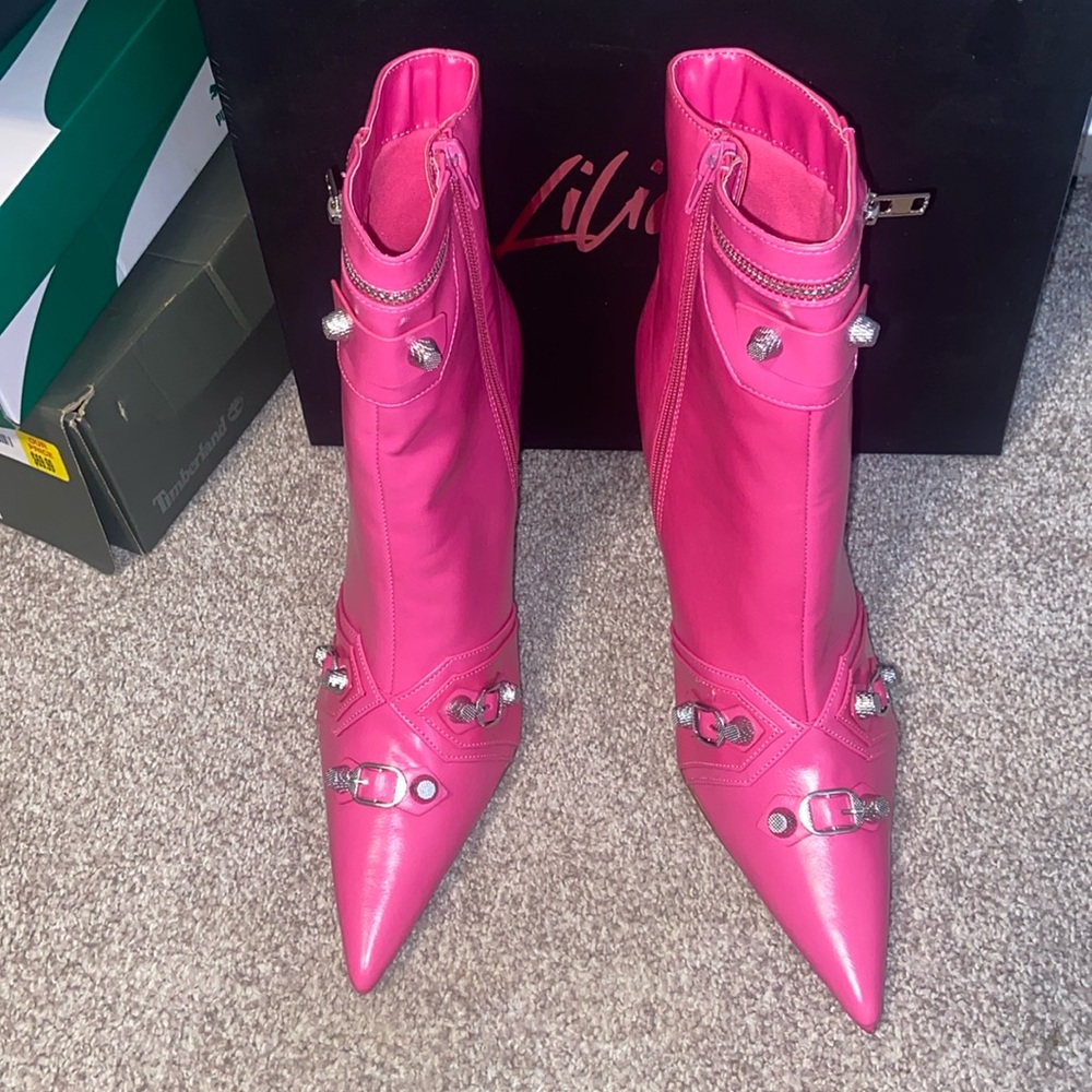 Pink Boots